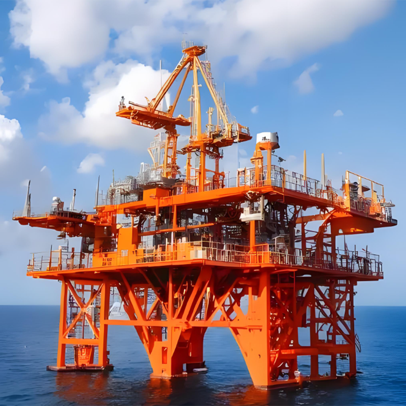 Strukturkomponenten für Offshore-Plattformen aus Kohlenstoffstahl